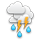 St-jean-de-maurienne:Orages / 20°C