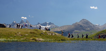 Lac Guichard et Les aiguilles d'Arves - Savoie Mont Blanc - Dufresne