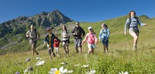 Randonnée en famille aux Contamines-Montjoie - © Savoie Mont Blanc / Lansard