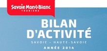 Bilan d'activité SMBT 2014 - © Savoie Mont Blanc Tourisme