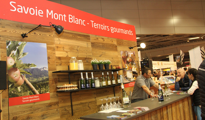 Pavillon 3 - Epicerie au SIA 2015 - © Chambre d'Agriculture Savoie Mont-Blanc