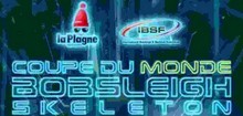 Affiche Coupe de Monde de Bobsleigh et Skeleton 2015 - La Plagne - 