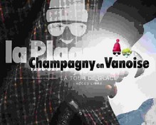 Affiche Coupe du Monde Cascade de Glace 2015 - Champagny-en-Vanoise - 