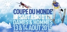 Affiche de la Coupe du monde de saut à ski 2015 à Courchevel - © Courchevel