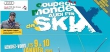 Affiche Coupe du Monde Ski Freestyle Ski Cross Hommes et Dames - Val Thorens Janvier 2015 - 