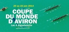 Affiche Coupe du monde d'aviron - Aiguebelette 2014 - Coupe du monde d'aviron - Aiguebelette 2014