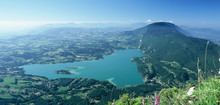 Vue aérienne depuis le Mont Grêle - Savoie Mont Blanc - Dufresne